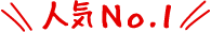 人気No.1